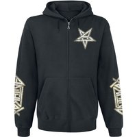 Anthrax Hooded zip MoshIt Up Skater S to XXL for Men black