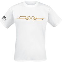 Tool T-Shirt Gold ISO S to XXL for Men white