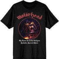 Motörhead T-Shirt 50 My Name Is Called Religion S to 4XL for Men black