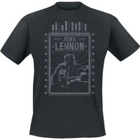 John Lennon T-Shirt Piano S to 3XL for Men black