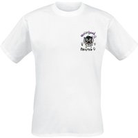 Motörhead T-Shirt Warpig Doodle S to 4XL for Men white