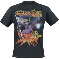 Ozzy Osbourne T-Shirt Ozzyfest Helmet S to 4XL for Men black