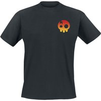 The Living Tombstone T-Shirt Grandient Skull S to XXL for Men black