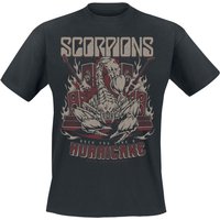 Scorpions T-Shirt Hurricane 40th Anniversary S to 3XL for Men black