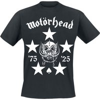Motörhead T-Shirt 50 BMG Logo S to 4XL for Men black