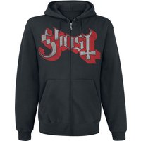 Ghost Hooded zip Ring Photo S to XXL for Men black