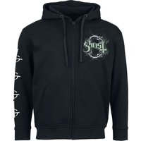 Ghost Hooded zip Electryfing S to XXL for Men black