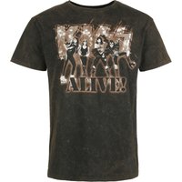 Kiss T-Shirt Alive S to 4XL for Men multicolour