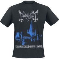 Mayhem T-Shirt De Mysteriis Dom Sathanas M to XXL for Men black
