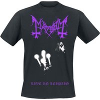 Mayhem T-Shirt Live in Leipzig S to XL for Men black