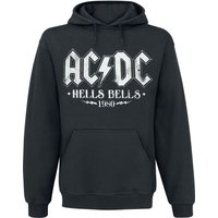 AC/DC Hooded sweater Hells Bells 1980 S to XXL for Men black