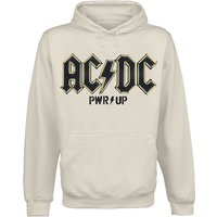AC/DC Hooded sweater PWRUP Angus Devil S to XXL for Men beige