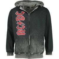 AC/DC Hooded zip Highway To Hell! S to XXL for Men black