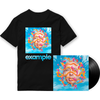 Example - We May Grow Old But We Never Grow Up Vinyl + T-Shirt