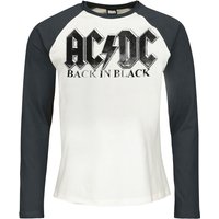 AC/DC Long-sleeve Shirt Amplified Collection Back In Black S to 3XL for Men multicolour