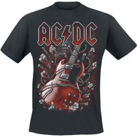 AC/DC T-Shirt Breaking The Wall S to 4XL for Men black