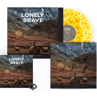 Lonely The Brave - What We Do To Feel Cloudy Orange / Transparent Colour Vinyl + Download
