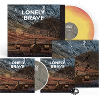 Lonely The Brave - What We Do To Feel Opaque Yellow/Purple Colour Vinyl + CD + Download