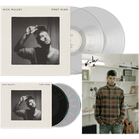 Nick Mulvey - First Mind 2LP Clear Colour Vinyl + 2CD Album + Signed Print