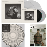 Nick Mulvey - First Mind 2LP Clear Colour Vinyl + Zoetrope Picture Disc + 2CD Album + Signed Print