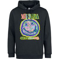 Nirvana Hooded sweater Amplified Collection Scribble Nevermind XS to 3XL for Men black