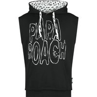 Papa Roach Hooded sweater EMP Signature Collection L for Men black-white