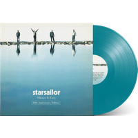 Starsailor - Silence Is Easy (20th Anniversary Edition) Aqua Blue Vinyl + Signed Print