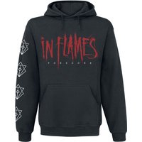 In Flames Hooded sweater Foregone Cover S to 3XL for Men black