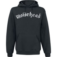 Motörhead Hooded sweater Distressed Logo S to L for Men black