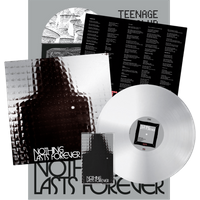 Teenage Fanclub - Nothing Lasts Forever Silver Colour Vinyl (Signed) + Cassette + Poster