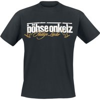 Böhse Onkelz T-Shirt Gehasst, verdammt, vergöttert II. S to 5XL for Men black