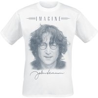 John Lennon T-Shirt Imagine M to XXL for Men white