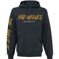Bad Wolves Hooded sweater Die About It Hoodie S to XXL for Men black