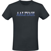 Aaliyah T-Shirt Logo S to XXL for Men black