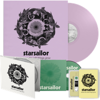 Starsailor - Where The Wild Things Grow Lilac Vinyl + CD + Sunflower Cassette