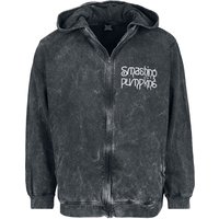Smashing Pumpkins Hooded zip Star Logo M to XXL for Men grey