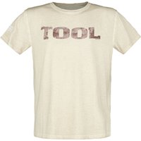 Tool T-Shirt Double Image S to 3XL for Men beige