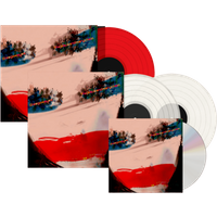 The Jesus and Mary Chain - Glasgow Eyes Clear Double Vinyl + Clear Red Vinyl + CD