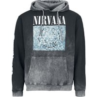 Nirvana Hooded sweater Nevermind Stone S to XXL for Men charcoal